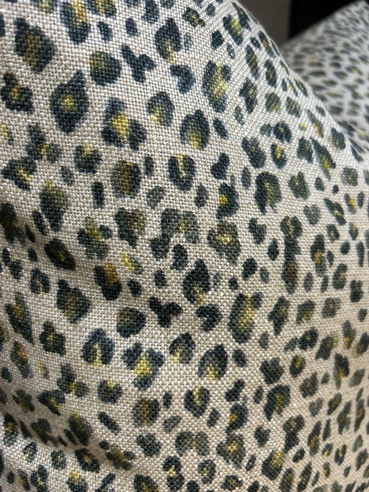 BABY LEOPARD SPOT CUSHION COVER ONLY