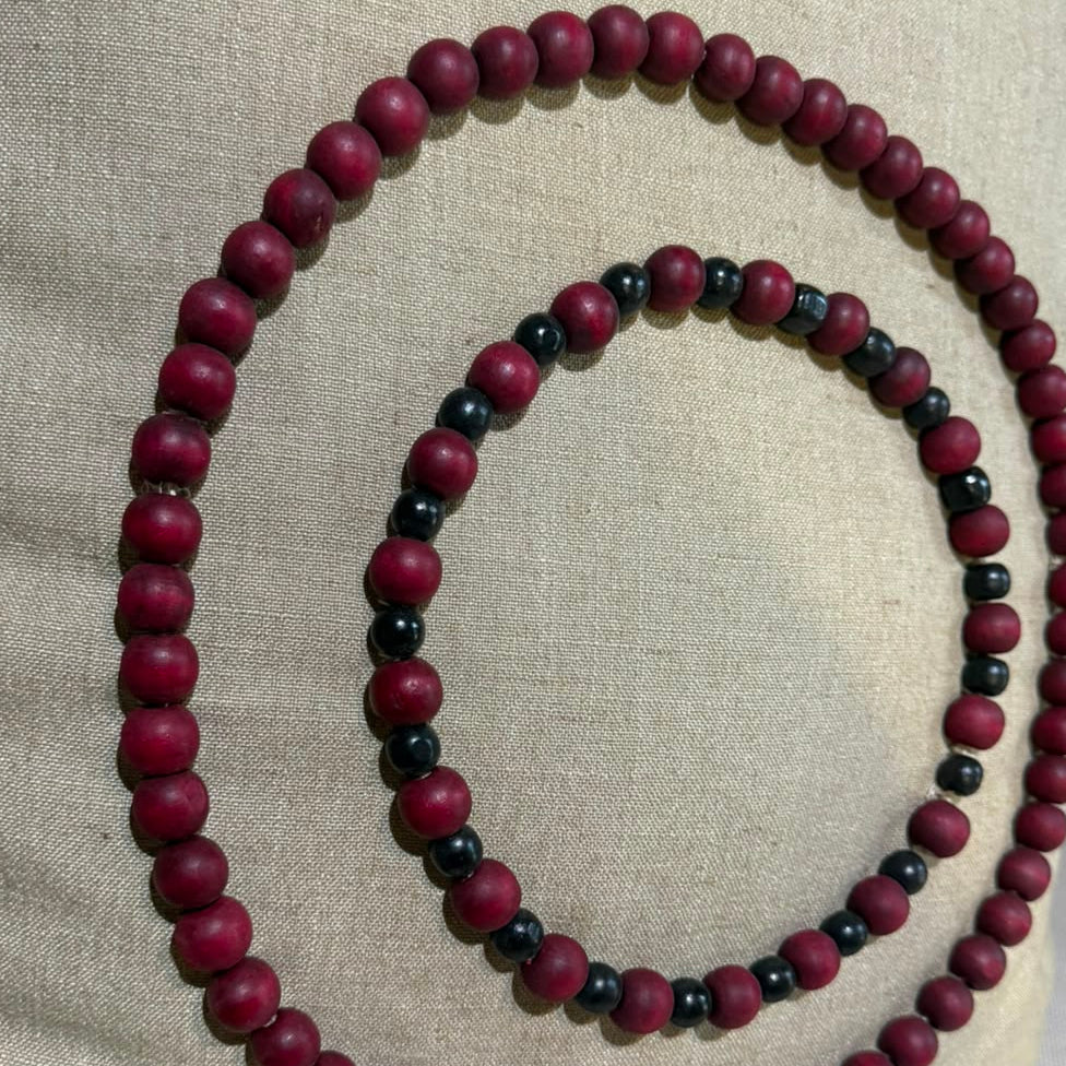 BEADED CIRCLES SCATTER CUSHION
