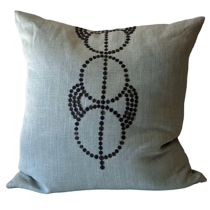 BESPOKE BEADED CUSHION INCLUDING INNER