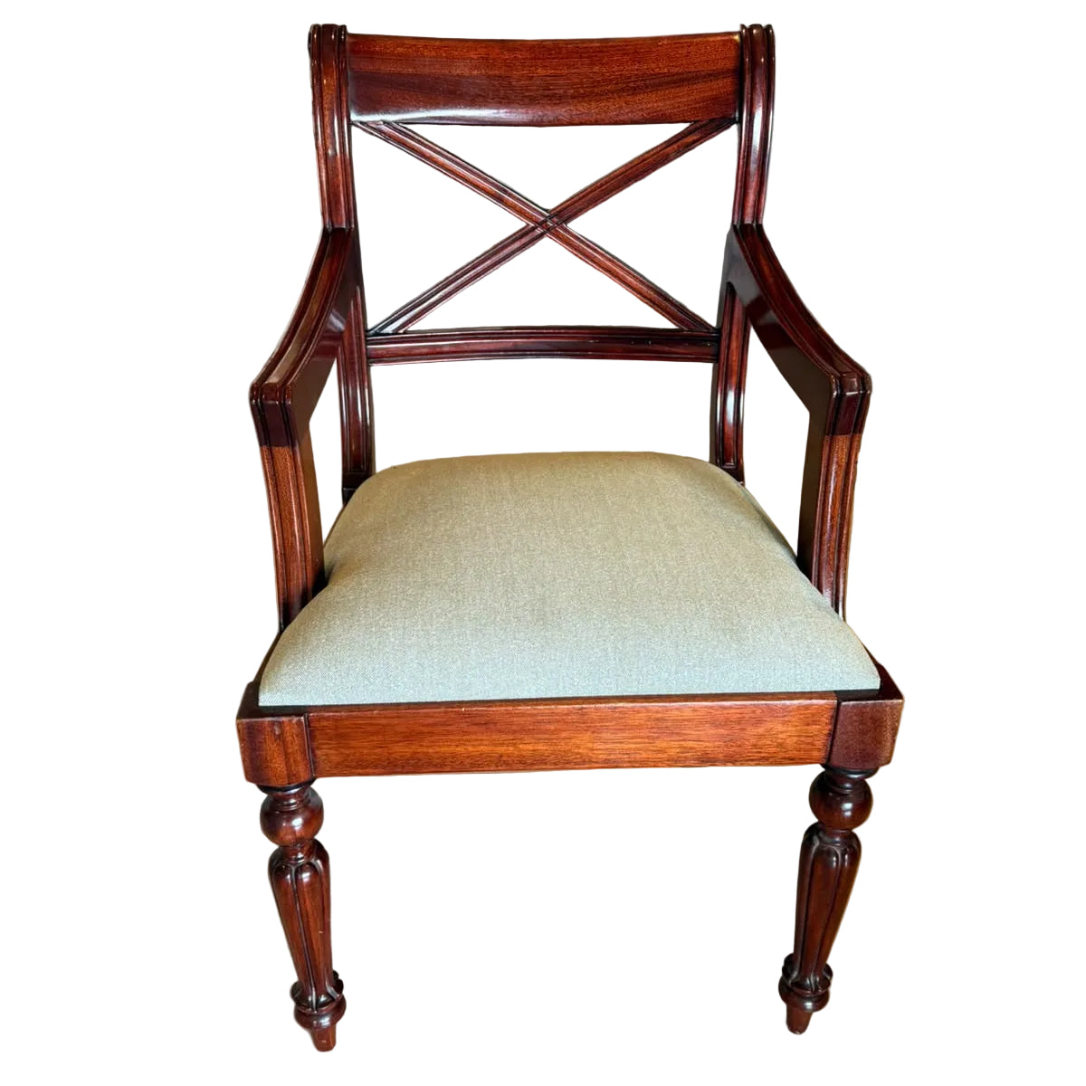 CROSSBACK ARMCHAIR