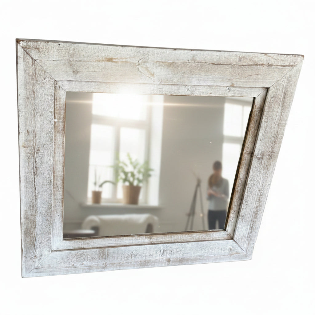 DISTRESSED MIRROR LARGE