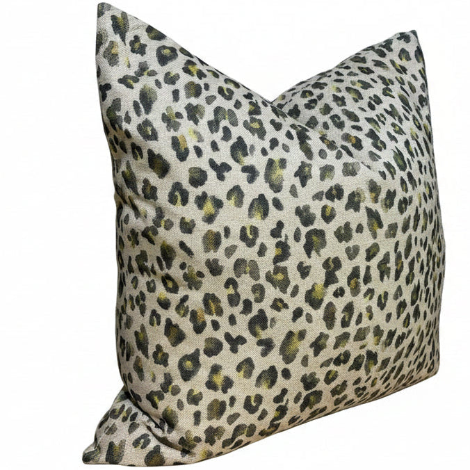 LEOPARD SPOT CUSHION COVER ONLY