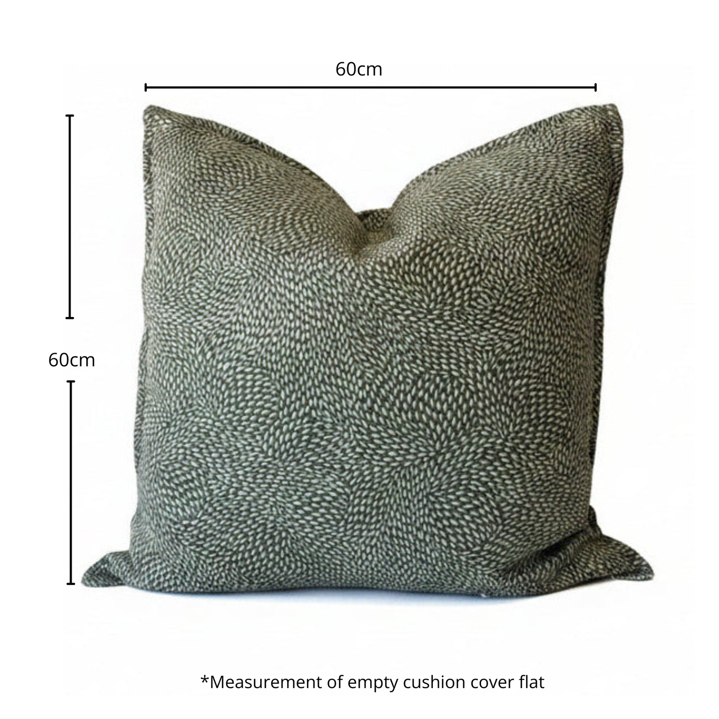 ROOM 13 SPECKLED OLIVE SCATTER CUSHION COVER