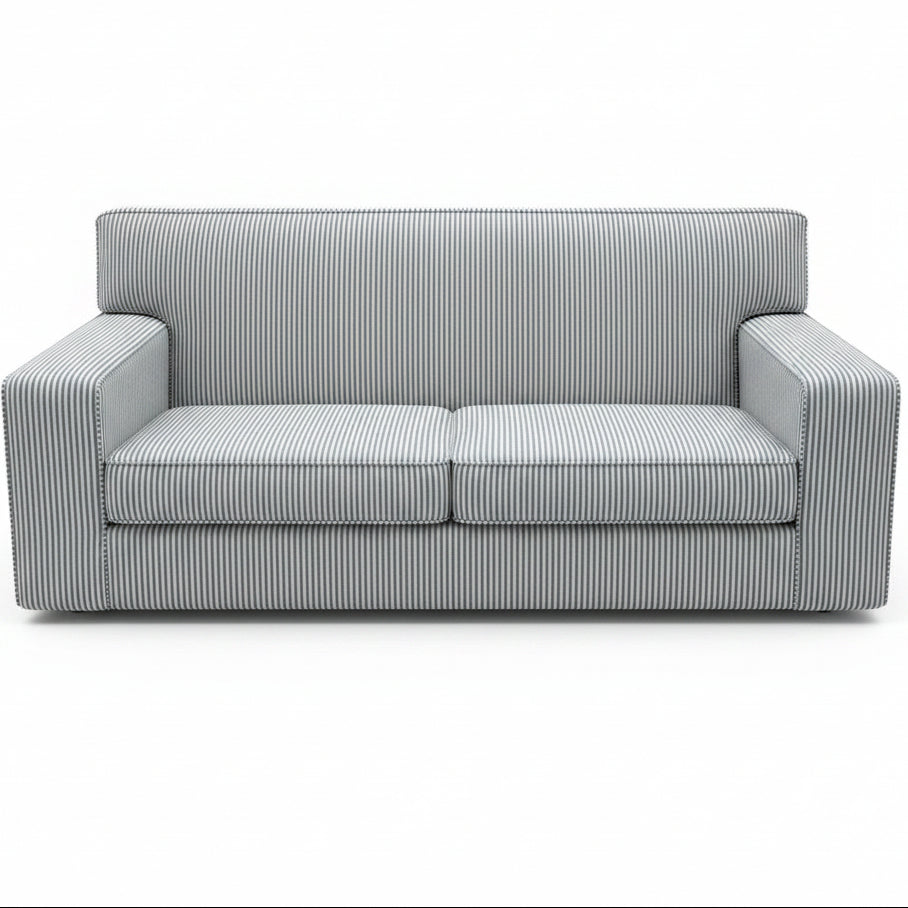 STRIPED 2 SEATER SOFA