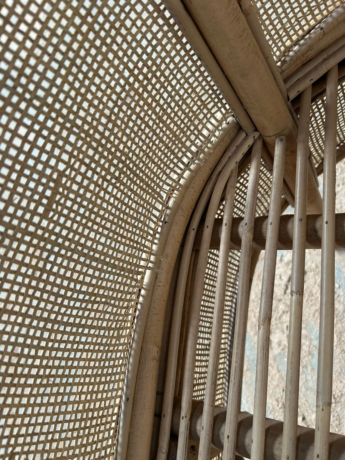 RATTAN TUB CHAIR