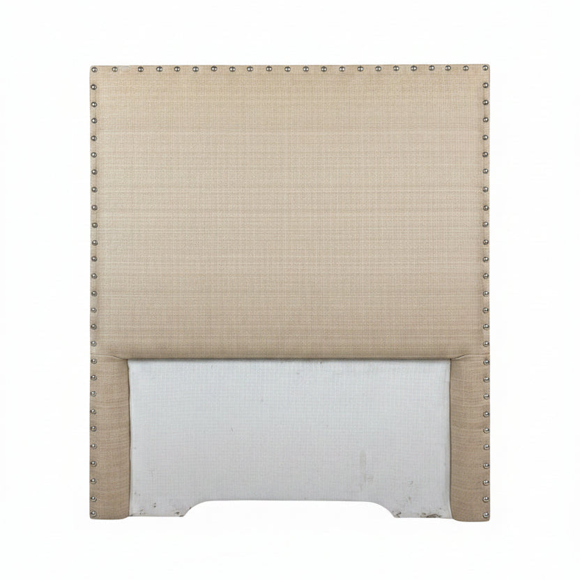 3/4 RAFFIA STUDDED HEADBOARD