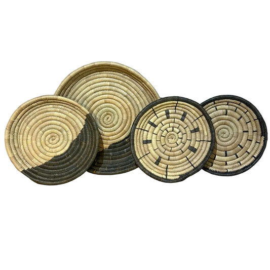 4 PIECE SET OF WALL BASKETS