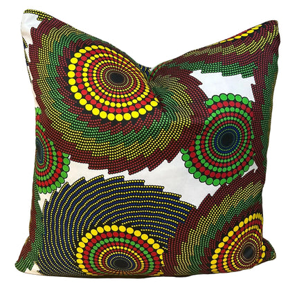 AFRICAN CIRCLE SCATTER CUSHION COVER ONLY