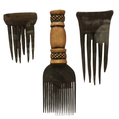 AFRICAN COMBS FRAMED