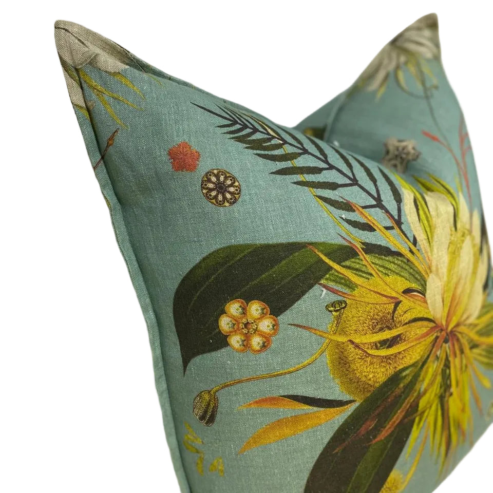 Floral-patterned pillow scatter cushion Room 13 Atheia