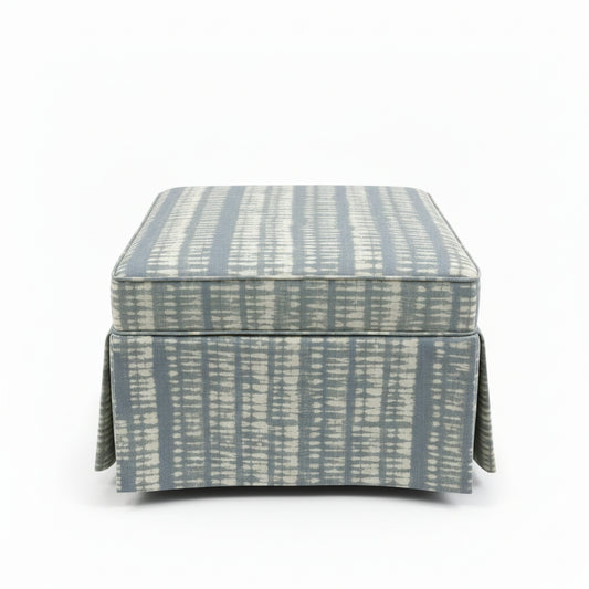 BLOCK PRINT OTTOMAN LARGE