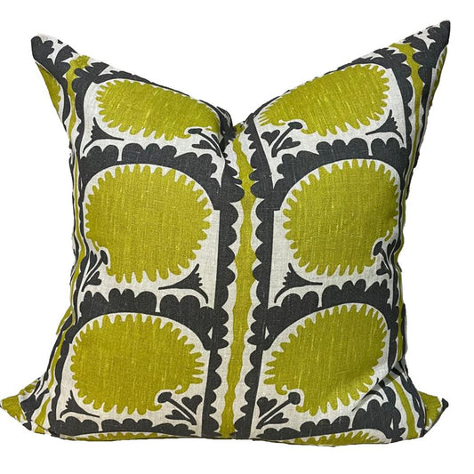 BUKHARA CHARTRUESE CUSHION COVER