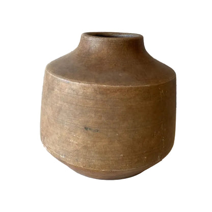 BURNT UMBER VASE