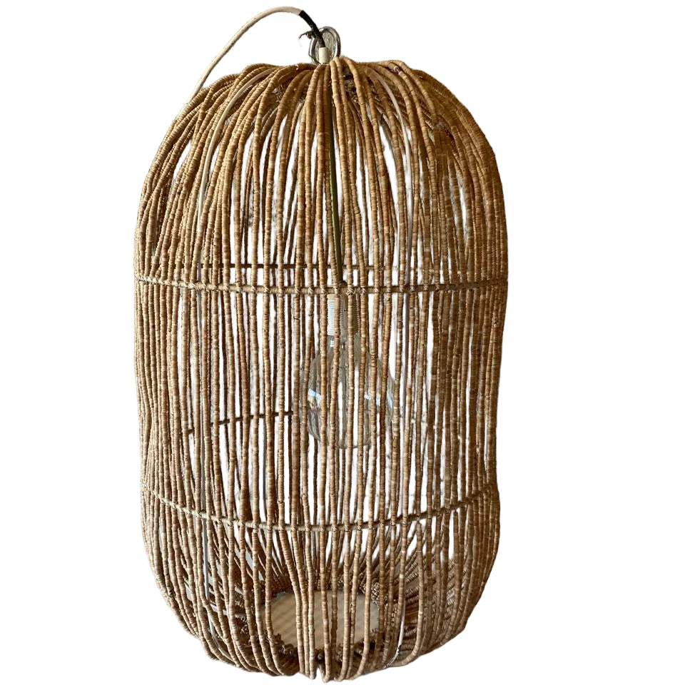 BEADED PENDANT LIGHT