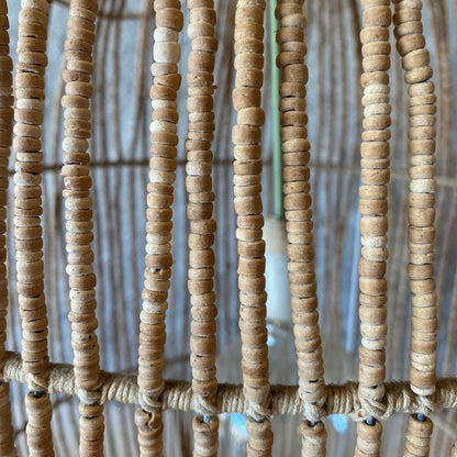 BEADED PENDANT LIGHT