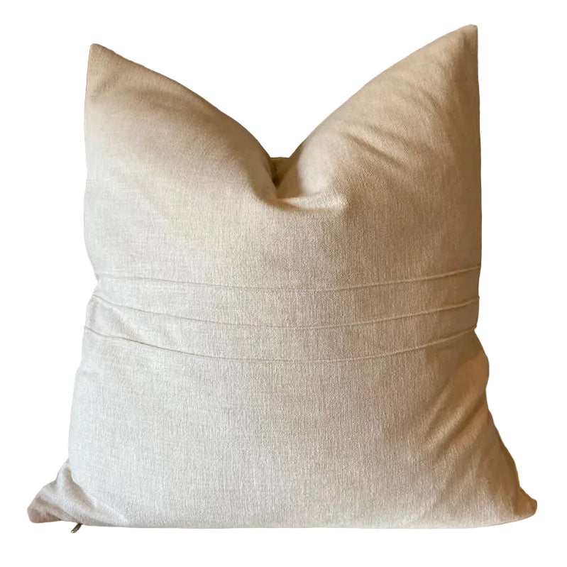 CASUAL LINEN IVORY SCATTER CUSHION COVER