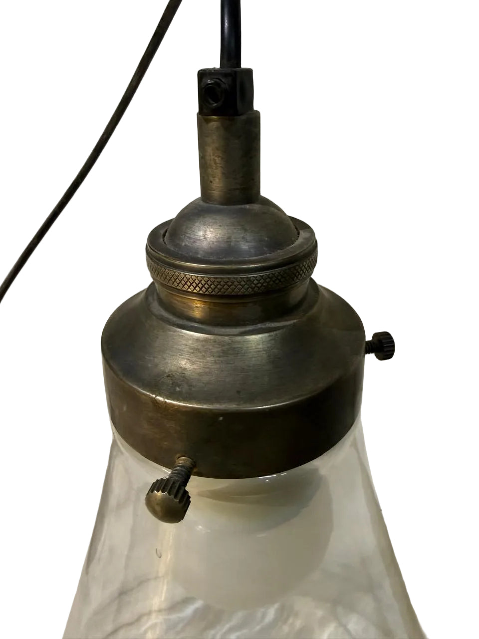 CONICAL GLASS PENDANT