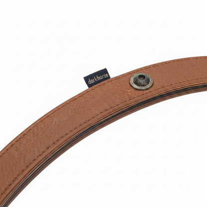 DARK HORSE ROUND MIRROR WITH STRAP