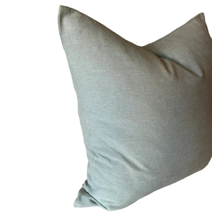 Duck Egg Linen pillow scatter cushion