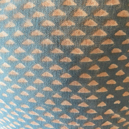 Blue & pink patterned pillow Scatter cushion