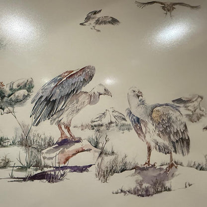 FRAMED VULTURE ARTWORK