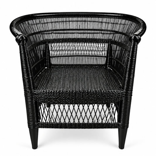 GLOSSY BLACK MALAWI CHAIR
