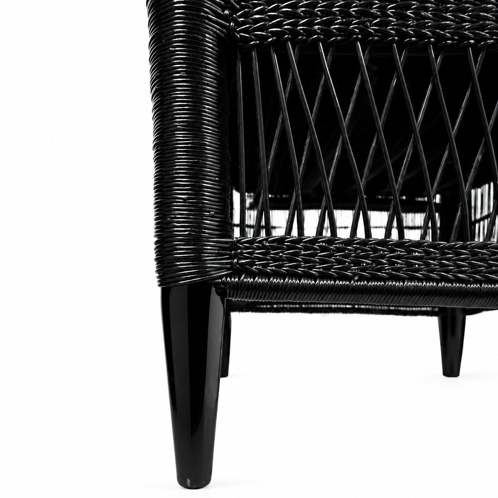 GLOSSY BLACK MALAWI CHAIR