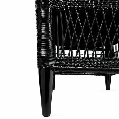 GLOSSY BLACK MALAWI CHAIR