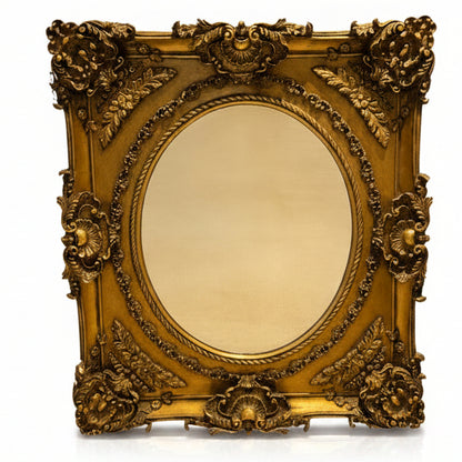 GOLD BAROQUE MIRROR