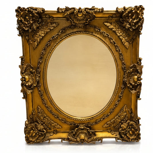 GOLD BAROQUE MIRROR