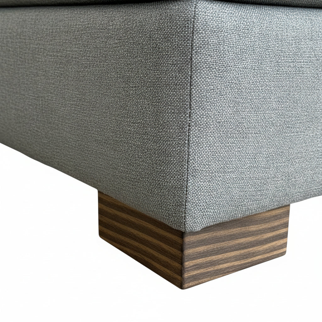 GREY OTTOMAN