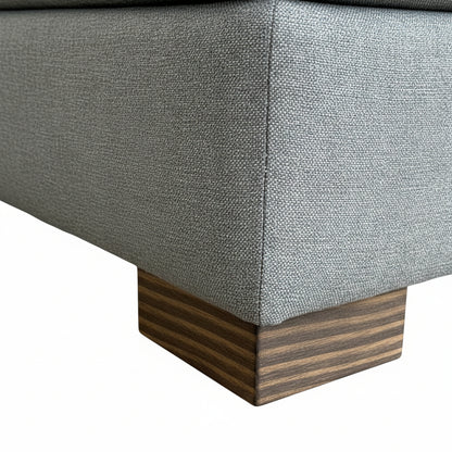 GREY OTTOMAN