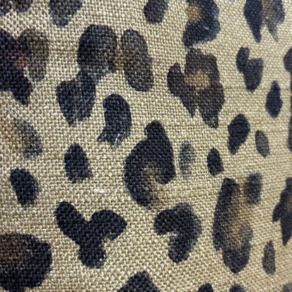LEOPARD SPOT OLIVE CUSHION COVER ONLY