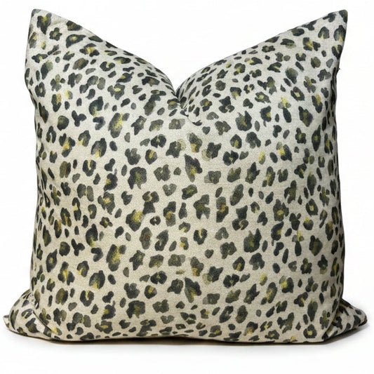LEOPARD SPOT CUSHION COVER ONLY