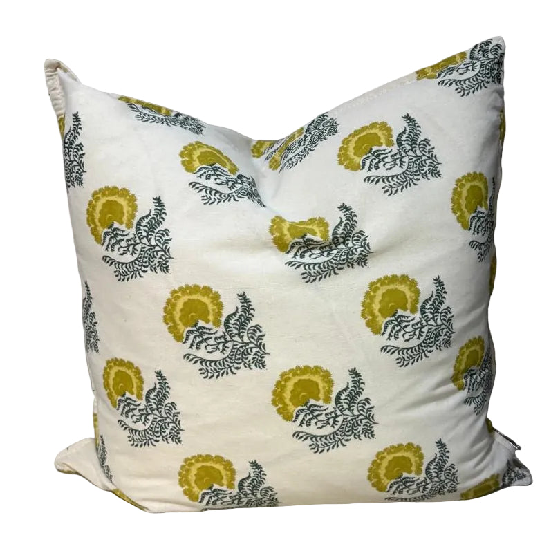 MARIGOLD OCHRE CUSHION COVER