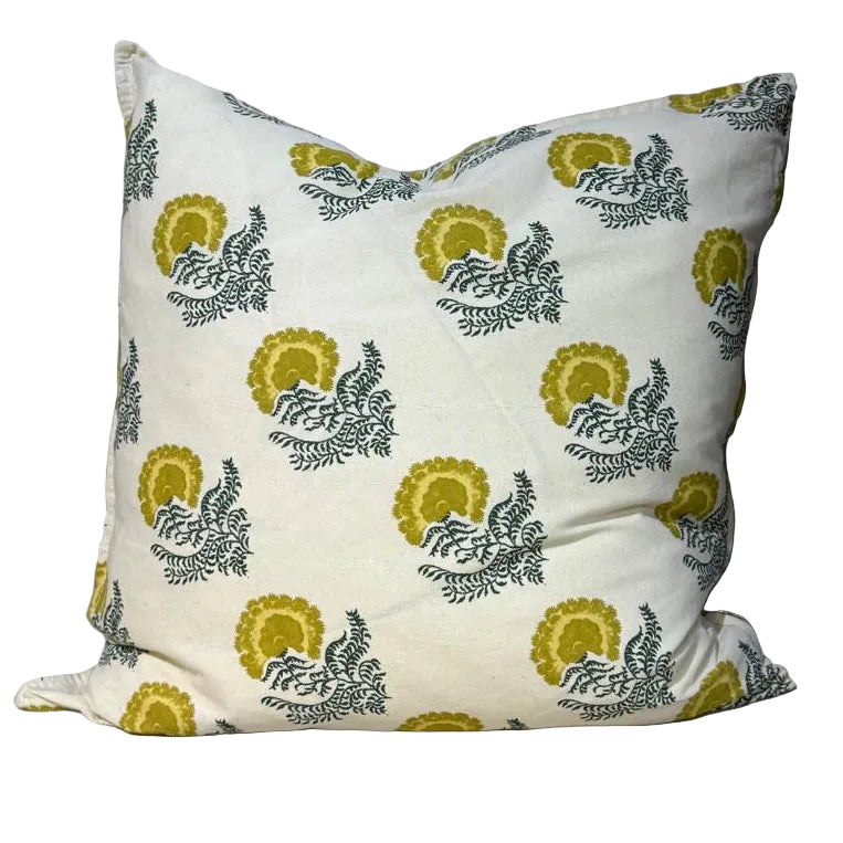 MARIGOLD OCHRE CUSHION COVER