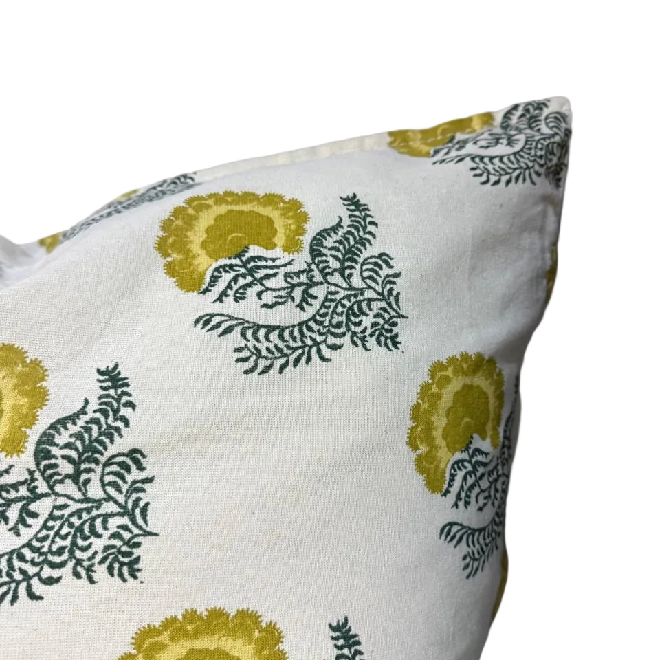 MARIGOLD OCHRE CUSHION COVER