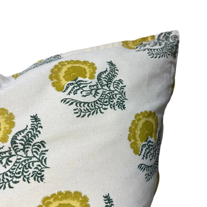 MARIGOLD OCHRE CUSHION COVER