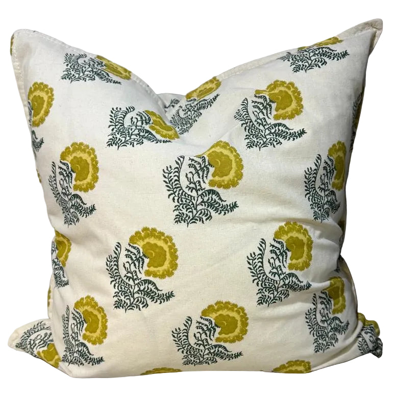 MARIGOLD OCHRE CUSHION COVER