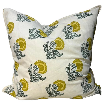 MARIGOLD OCHRE CUSHION COVER