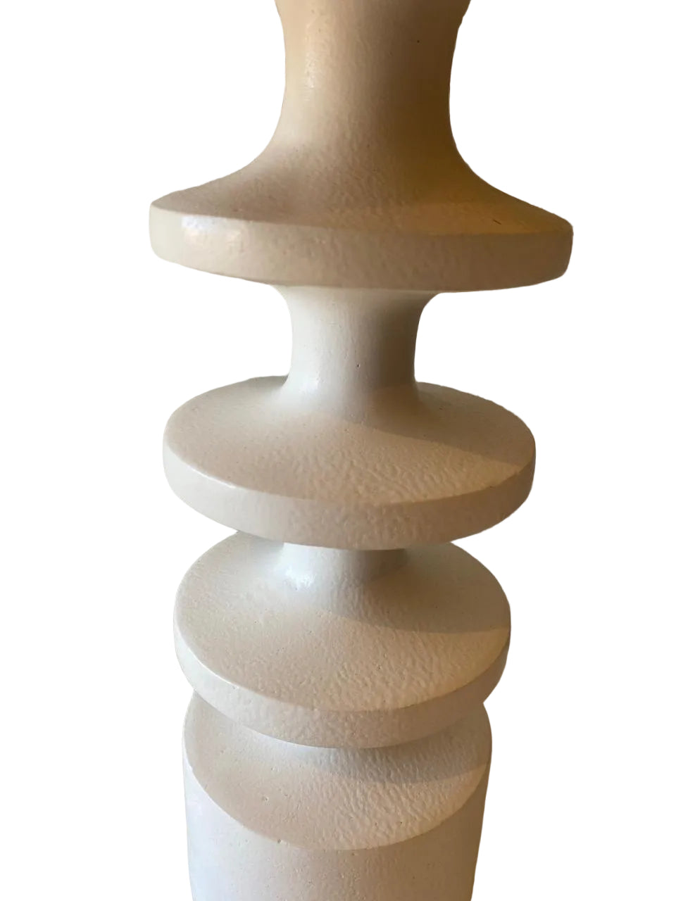 MEDIUM STEPPED WHITE LAMP