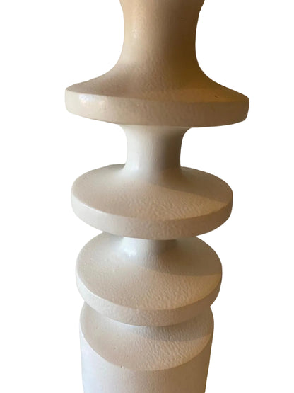 MEDIUM STEPPED WHITE LAMP