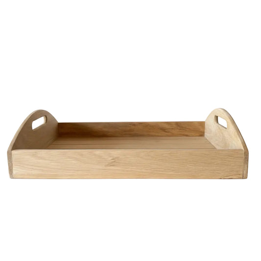 MEDIUM OAK TEA TRAY