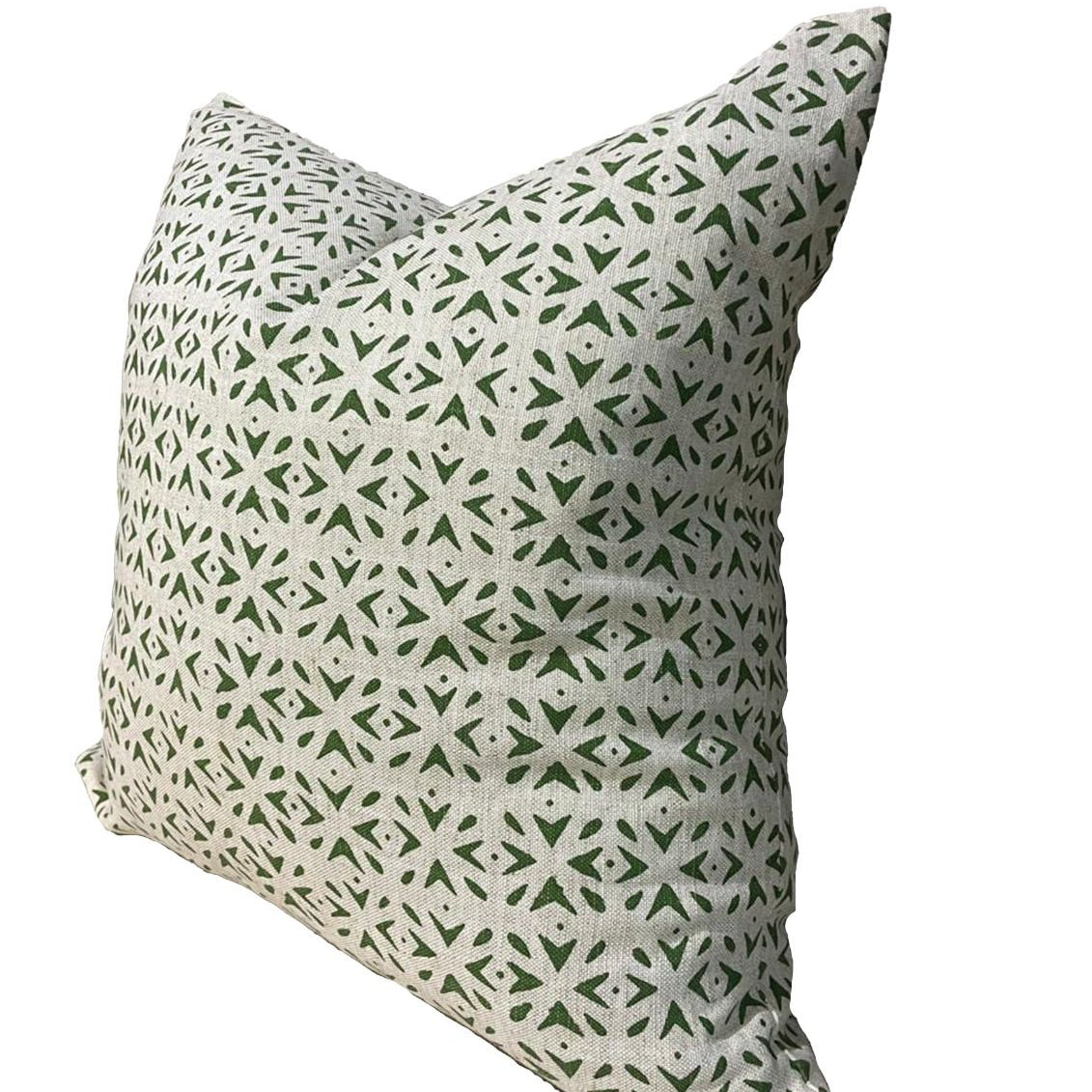 MINI MUDCLOTH JADE CUSHION COVER ONLY