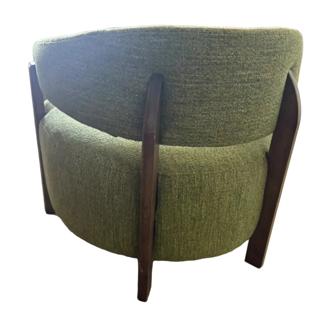 MOSS GREEN ARMCHAIR