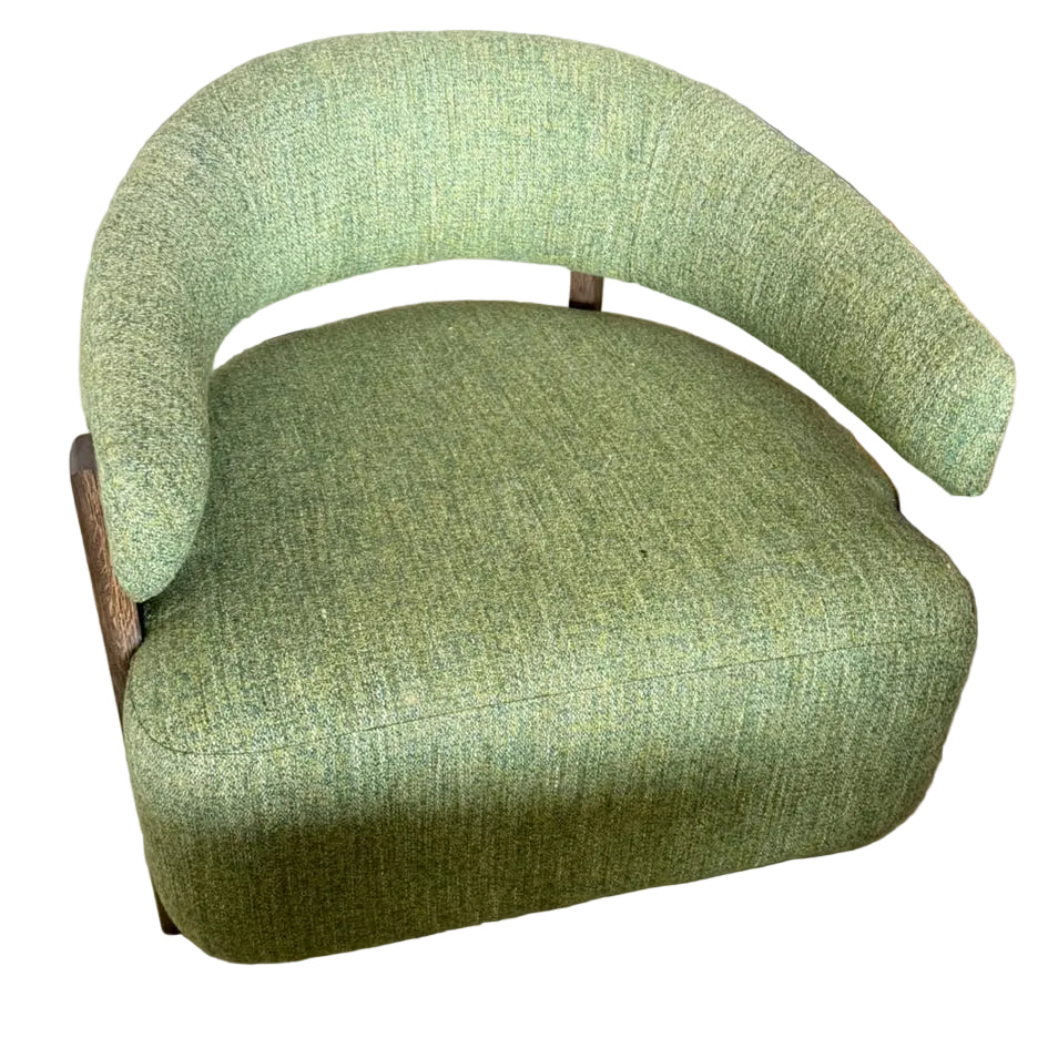 MOSS GREEN ARMCHAIR
