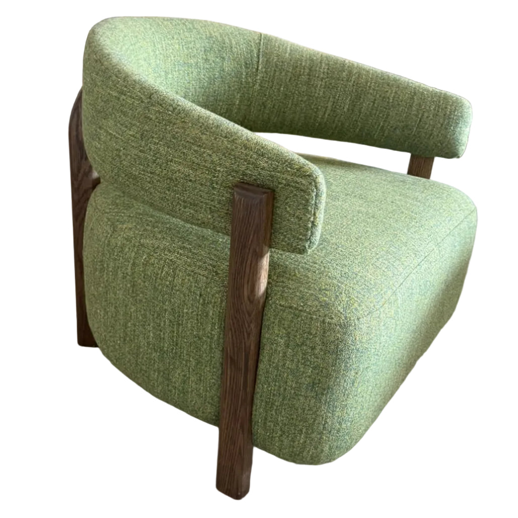 MOSS GREEN ARMCHAIR