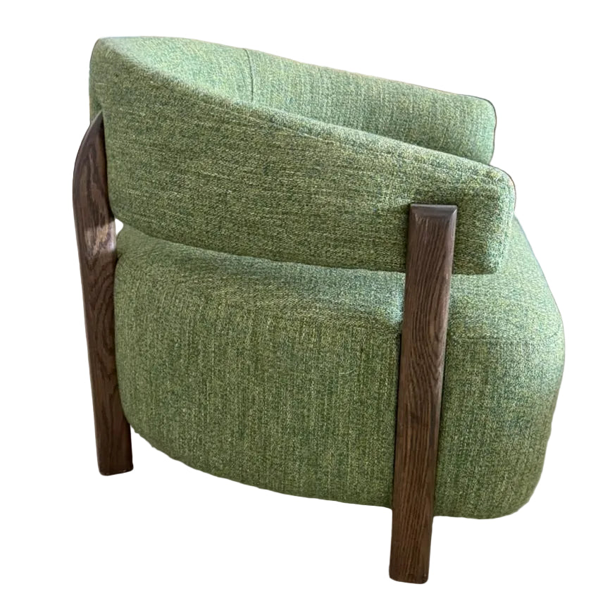 MOSS GREEN ARMCHAIR