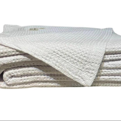 MUNGO COBBLE WEAVE BED COVER DOUBLE