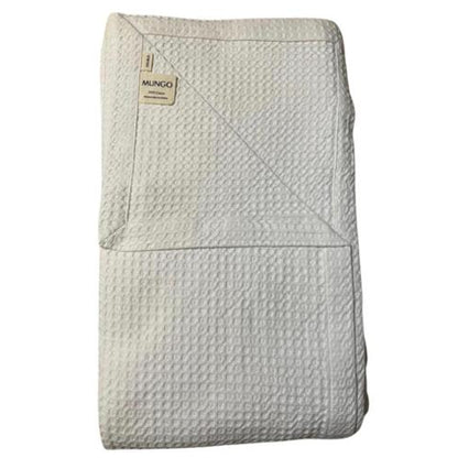 MUNGO COBBLE WEAVE BED COVER DOUBLE